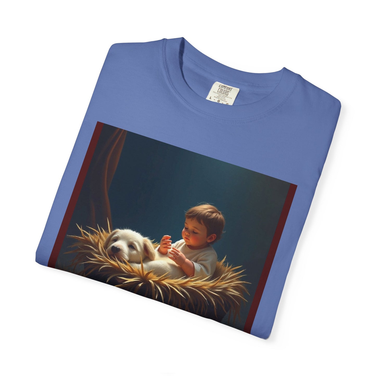 Unisex Christmas T-Shirt, Holiday Spirit Tee, Cozy Garment-Dyed Top, Festive Gift, Seasonal Wear