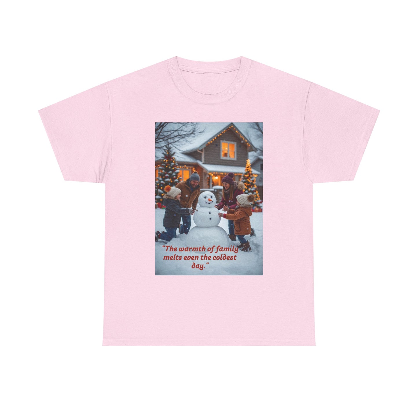 Cozy Family Holiday Tee - Perfect for Christmas Gatherings, Family Photos, Winter Apparel, Holiday Gifts, Seasonal Wear