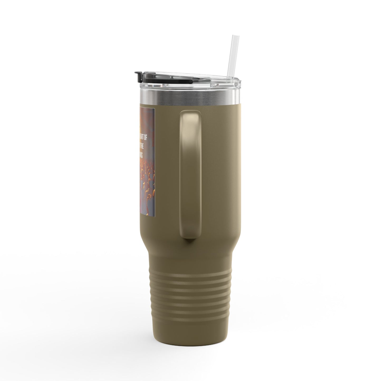 Christian Worship Insulated Travel Mug — "Back to the Heart of Worship to the King of Kings" 40oz