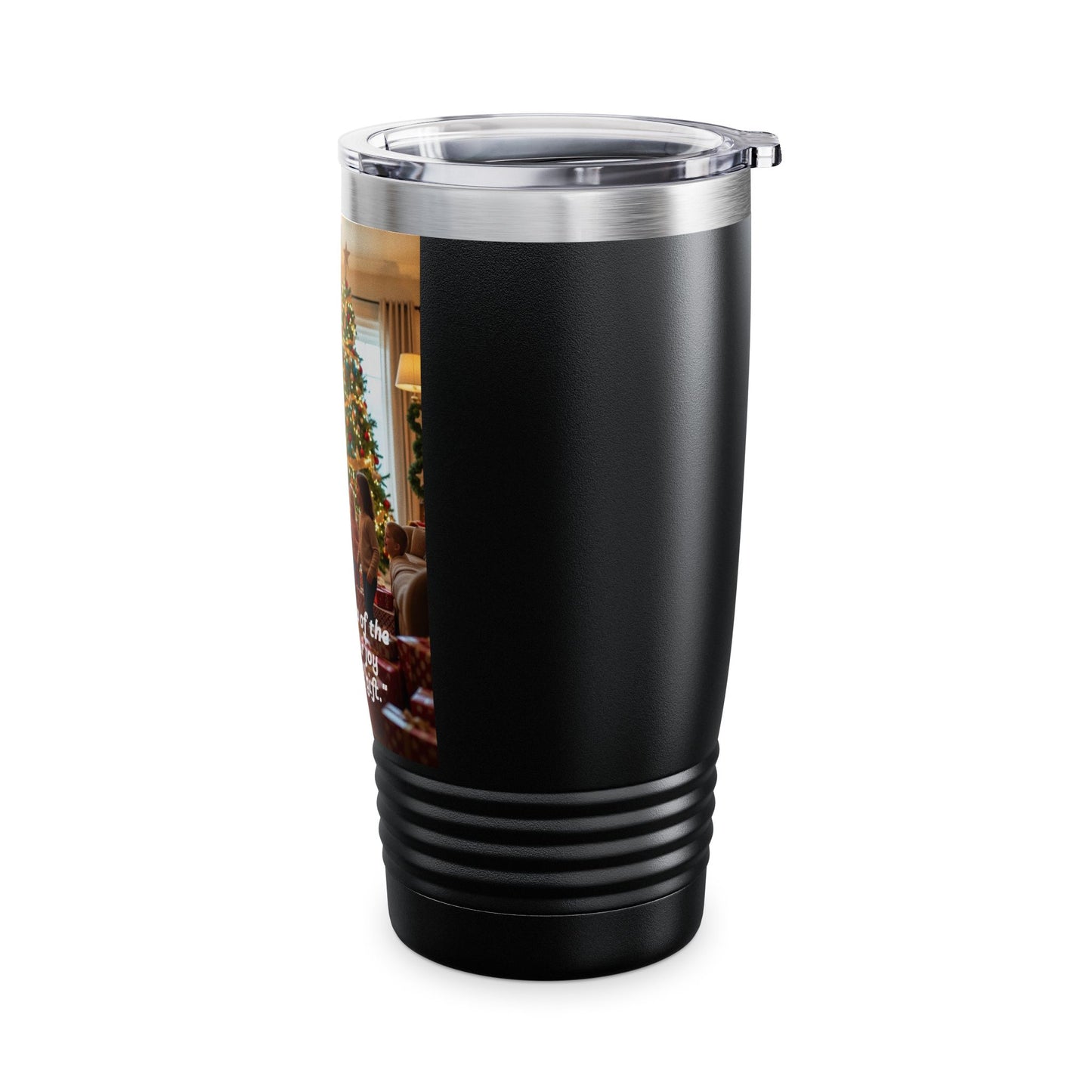Christmas Scene Tumbler, 20oz Travel Mug, Holiday Gift, Family Gathering Cup, Joyful Memories Drinkware  334