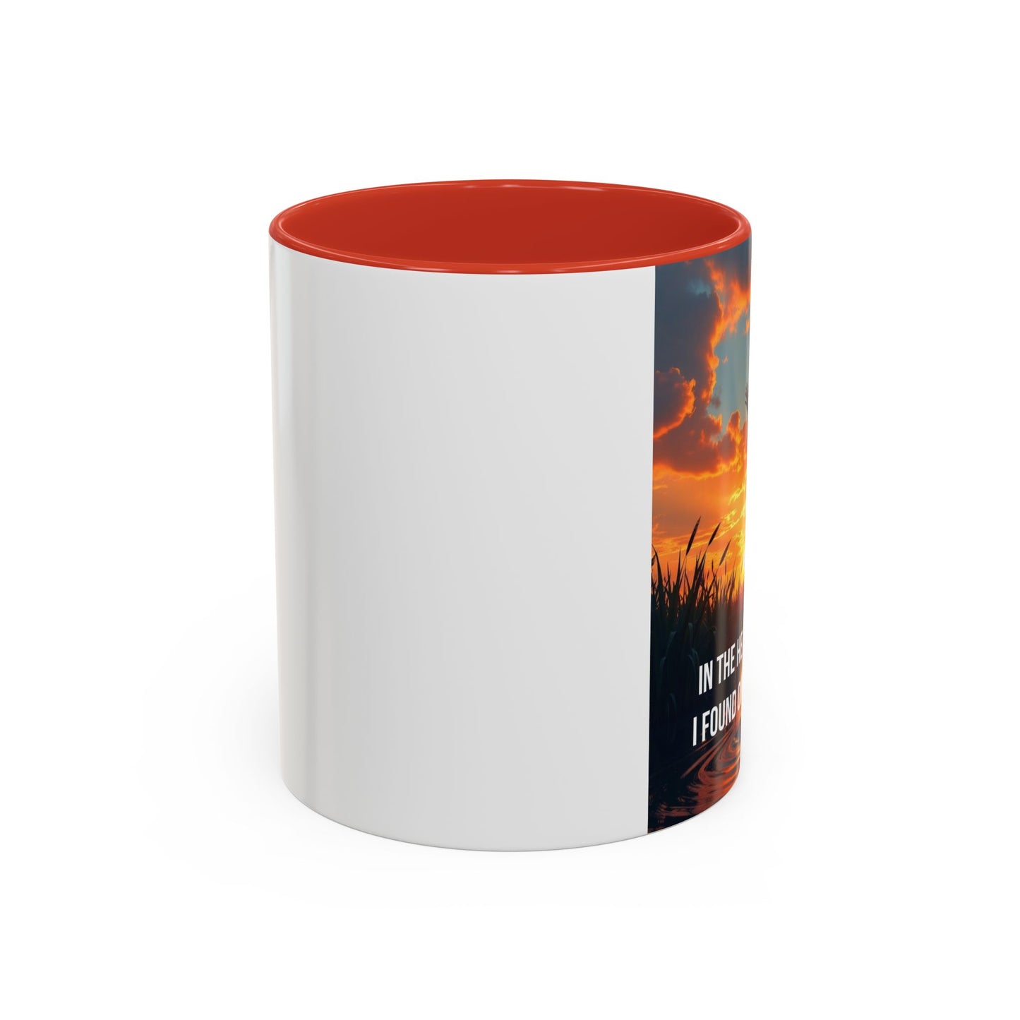 Inspirational Bayou Coffee Mug — "In the Heart of the Bayou, I Found God"