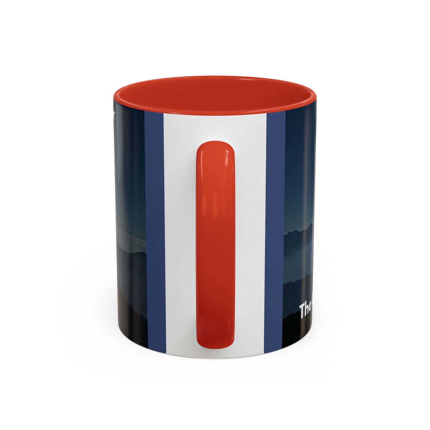 Patriotic Faith Coffee Mug — 'The Eagle Stands for Freedom' 11/15oz Accent Mug