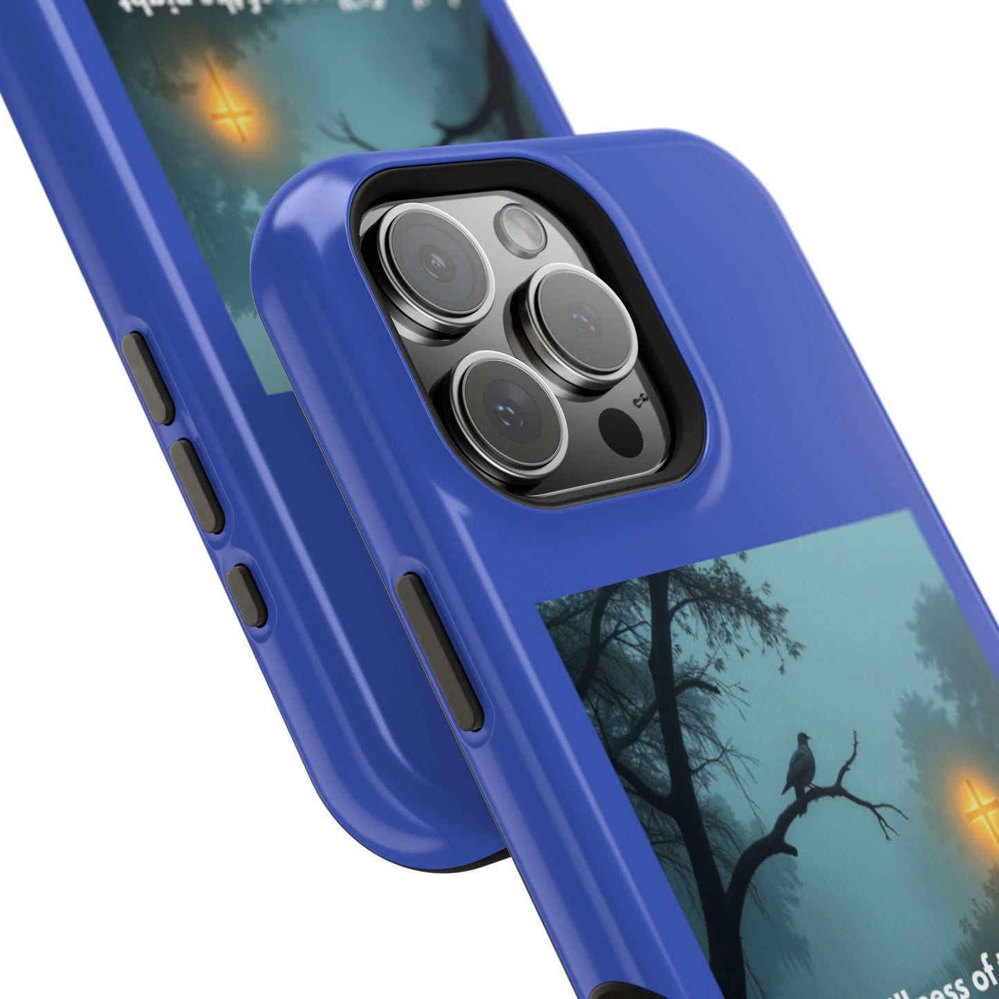 Magnetic Impact-Resistant Phone Case — Bayou Night Scene with Poem