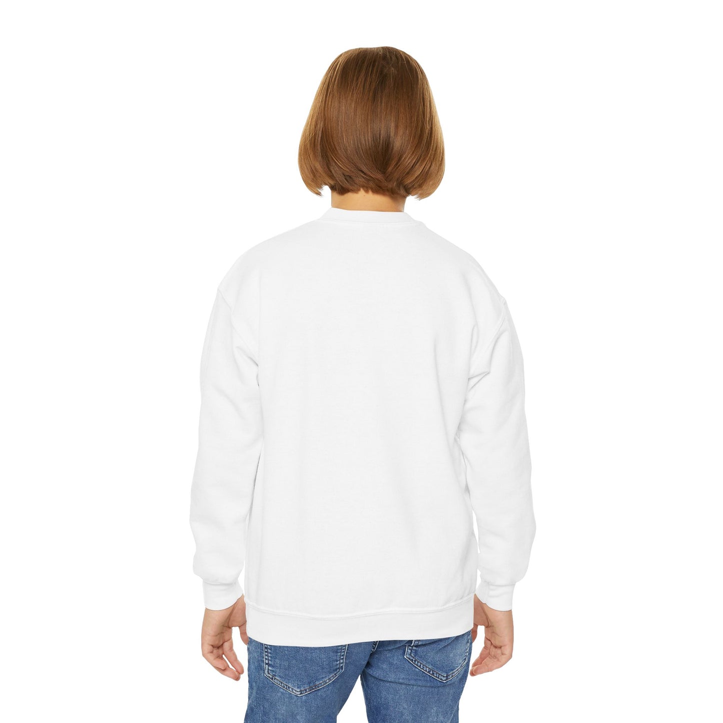 Youth Holiday Crewneck Sweatshirt, Festive Sweatshirt, Christmas Outfits for Kids, Religious Gift for Young Ones, Cozy Winter Apparel, [...]