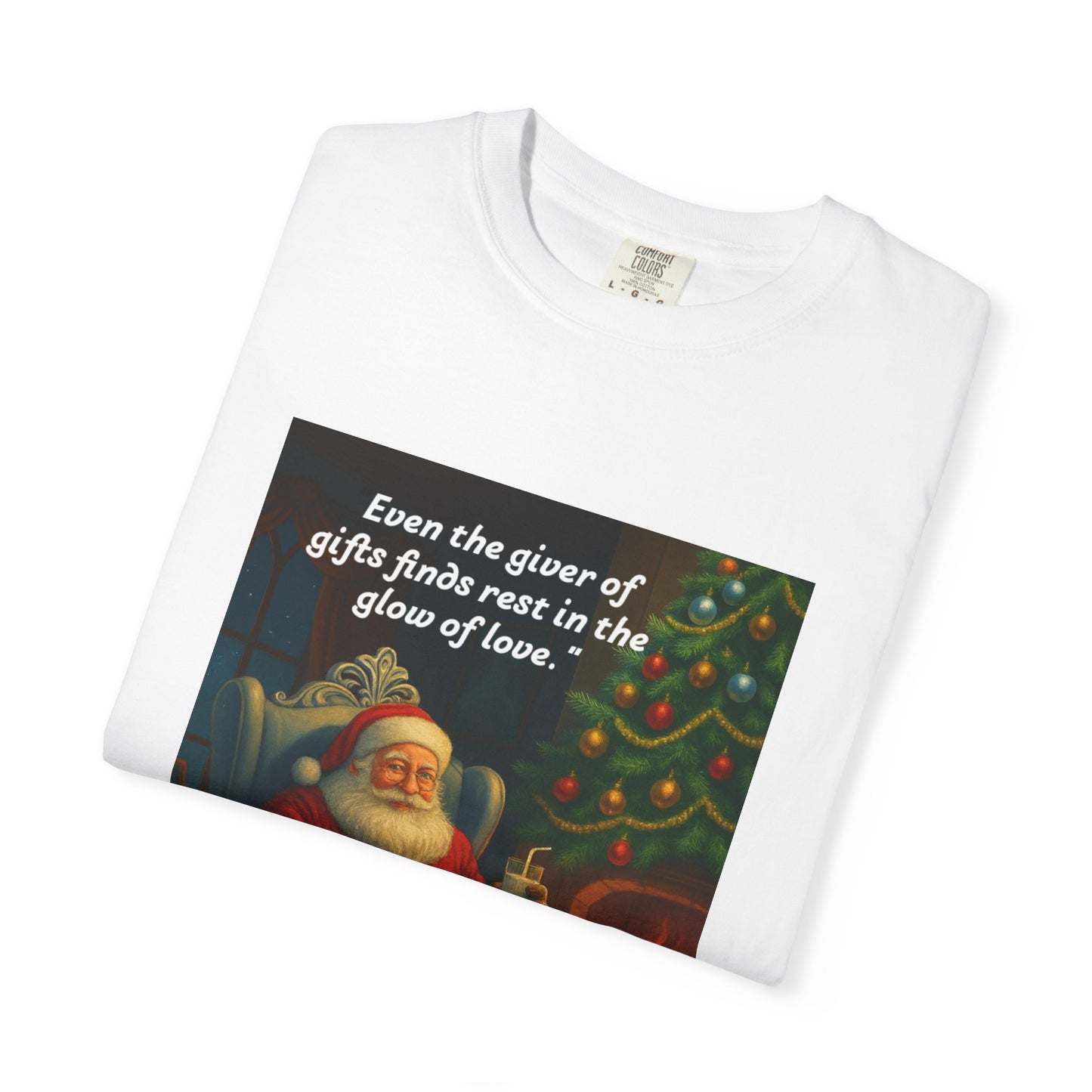 Cozy Santa T-Shirt | Holiday Gift, Christmas Apparel, Unisex Tee, Festive Outfit, Winter Casual Style