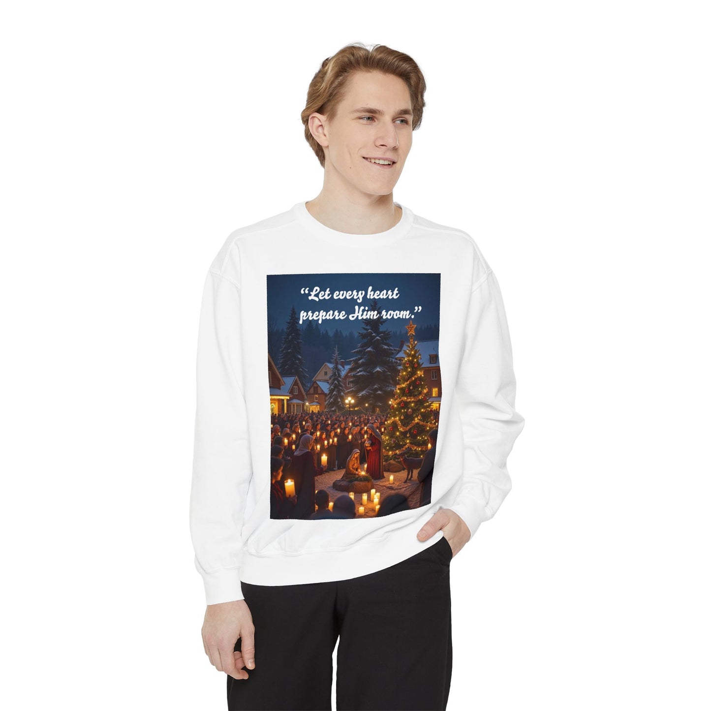 Unisex Garment-Dyed Sweatshirt