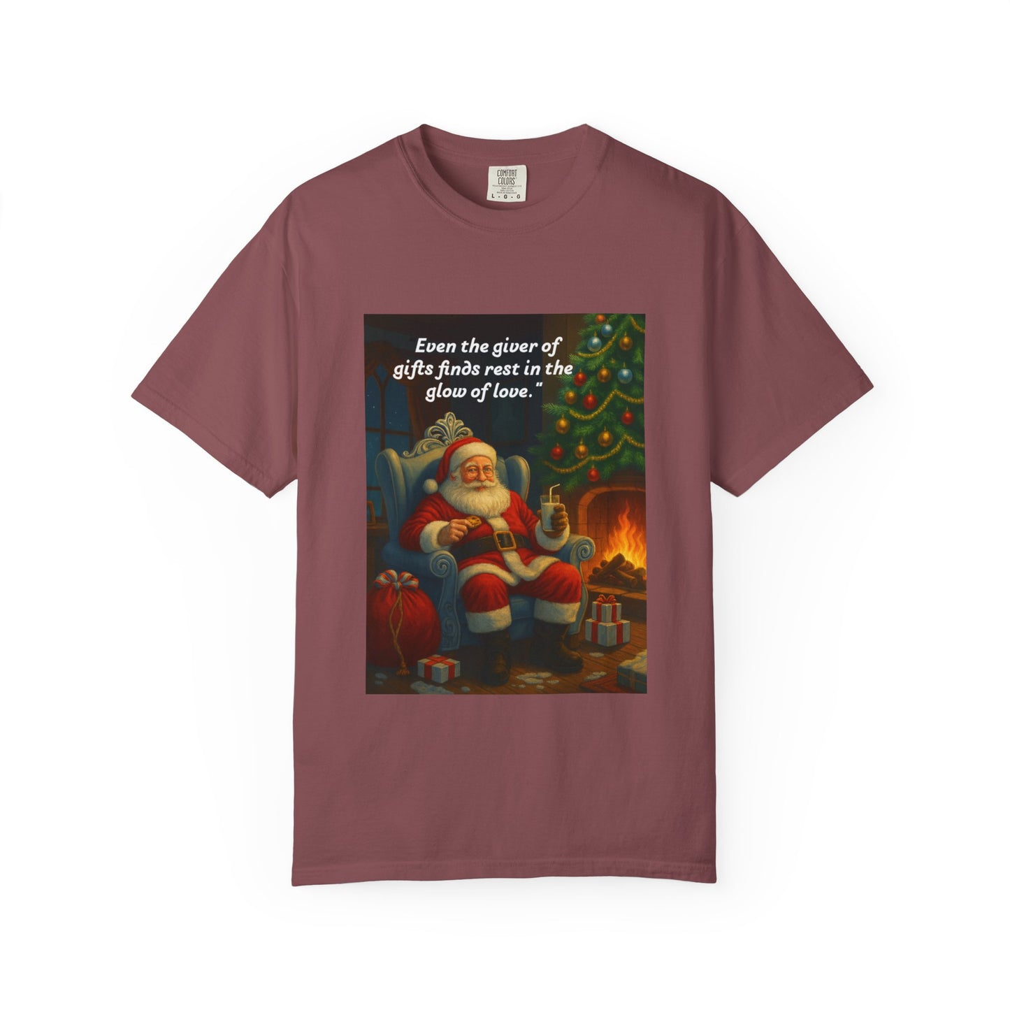 Cozy Holiday T-Shirt, Christmas Gift Tee, Santa Claus Shirt, Unisex Friends Apparel, Festive Fun T-Shirt, Gift for Him/Her