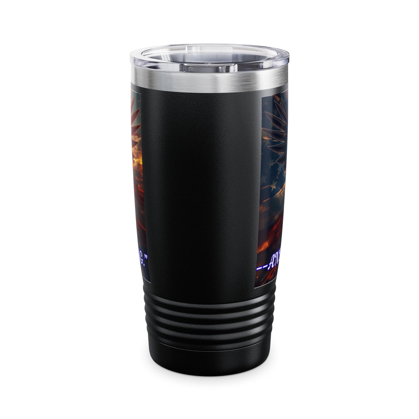 20oz Patriotic Eagle Tumbler — "250 Years of Freedom and We Are Stilling Strong"