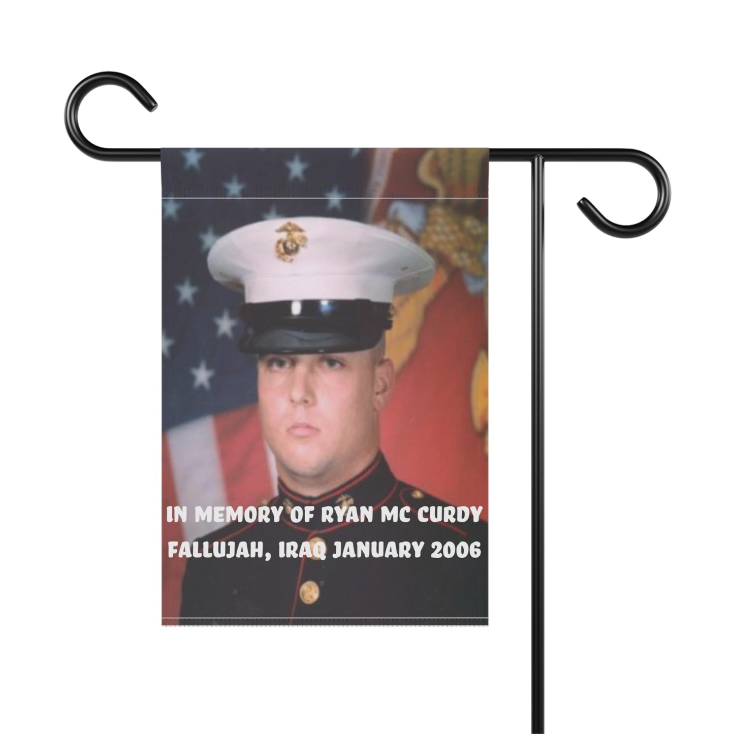 Memorial Garden Banner, Personalized Garden Flags, Tribute Flags, Home Decor, Outdoor Memorial, Veteran Remembrance
