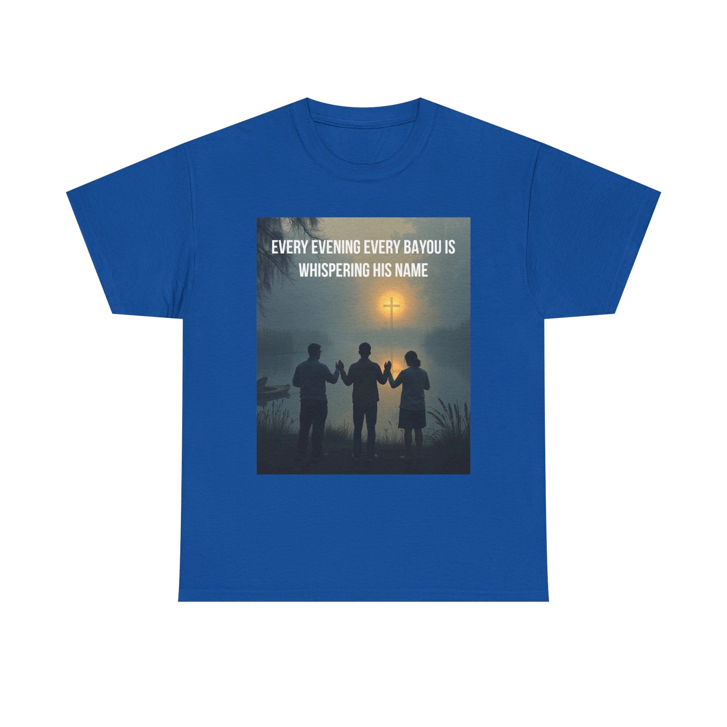 Bayou Family Silhouette Tee - "Every Evening Every Bayou Is Whispering His Name"