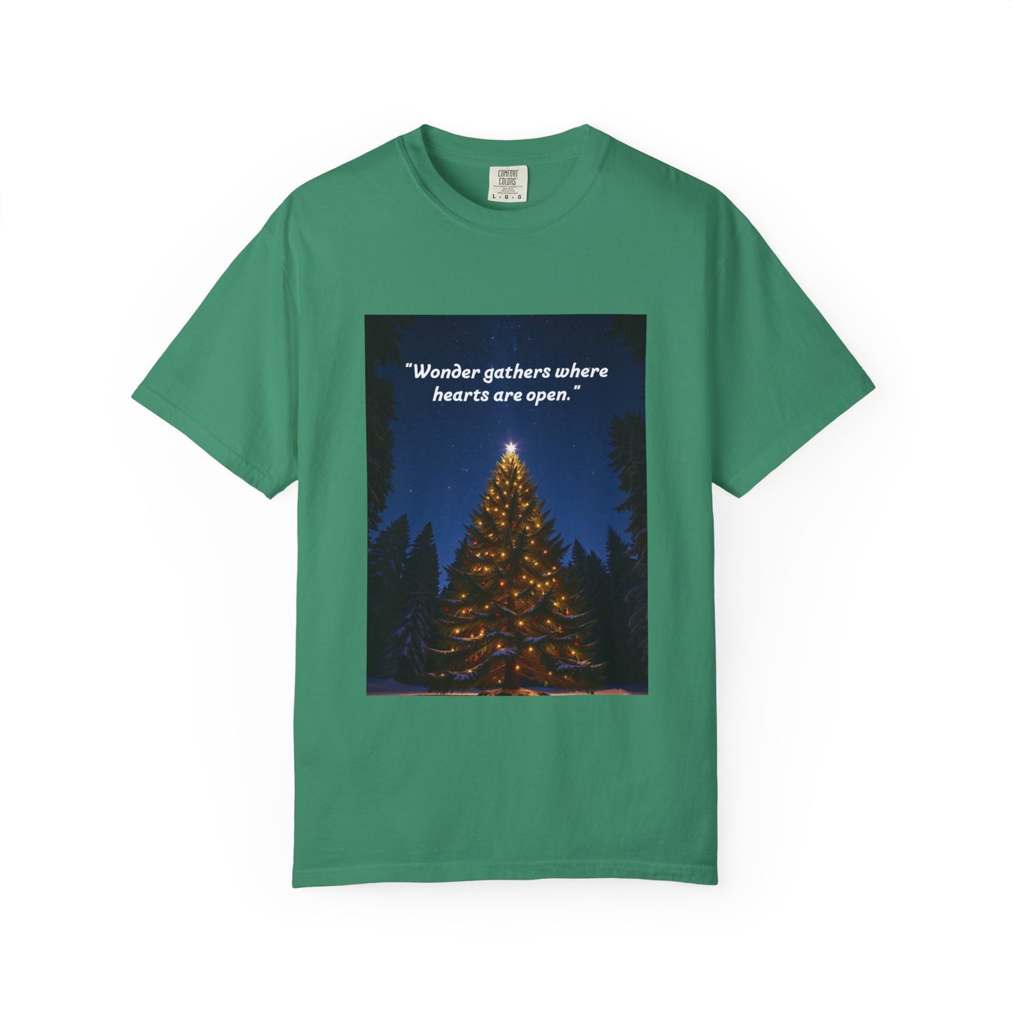 Chris tmas  Quote T-shirt, Unisex Cotton Tee, Holiday Gift, Heartwarming Apparel, Winter Fashion, Gift for Him/Her