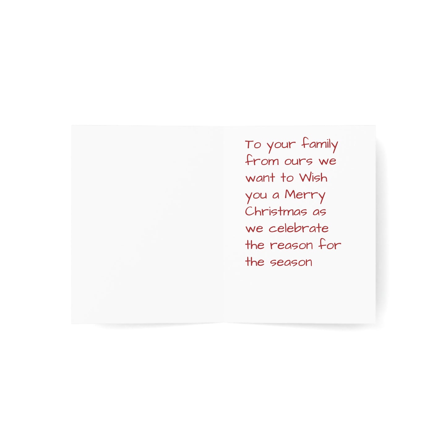 As the savior rests his parents and the lamb watch over him