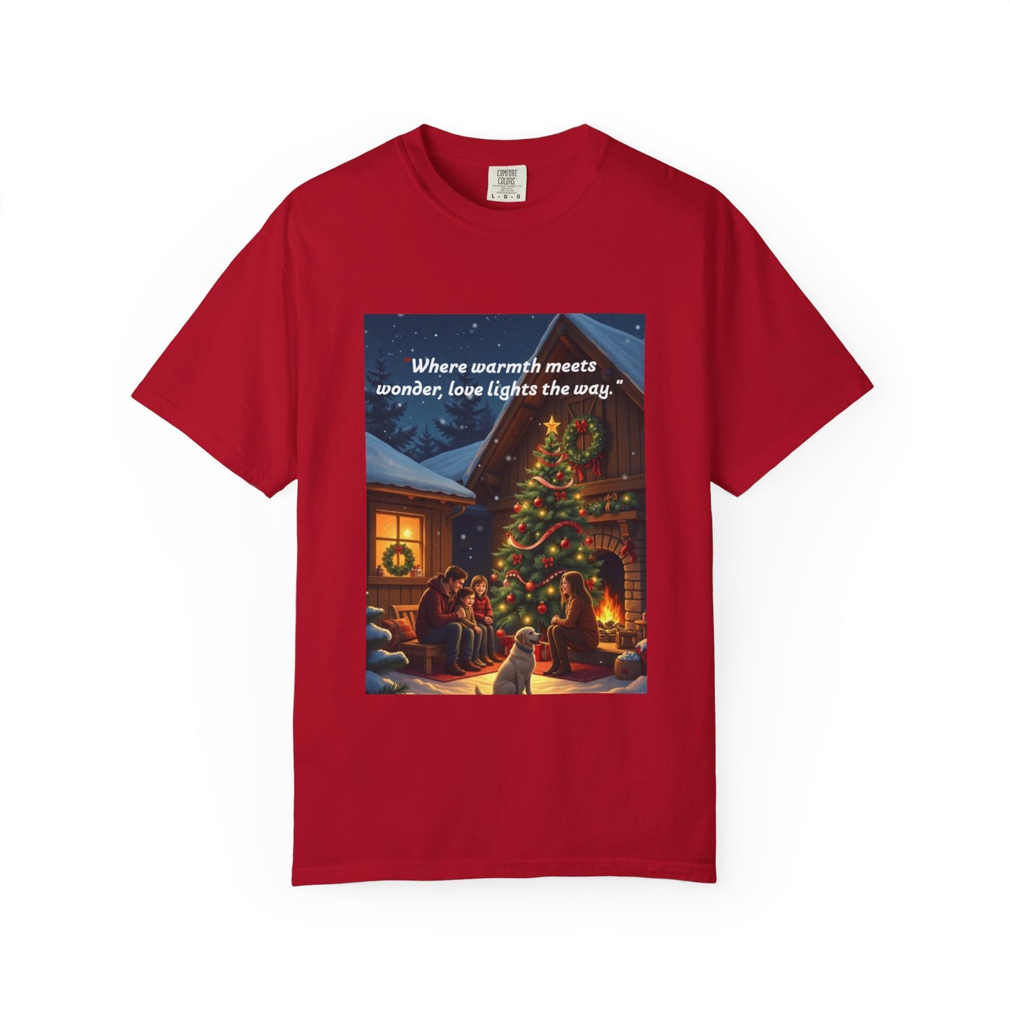 Cozy Holiday T-Shirt, Christmas Gift, Unisex Tee, Seasonal Apparel, Family Gatherings, Winter Wear