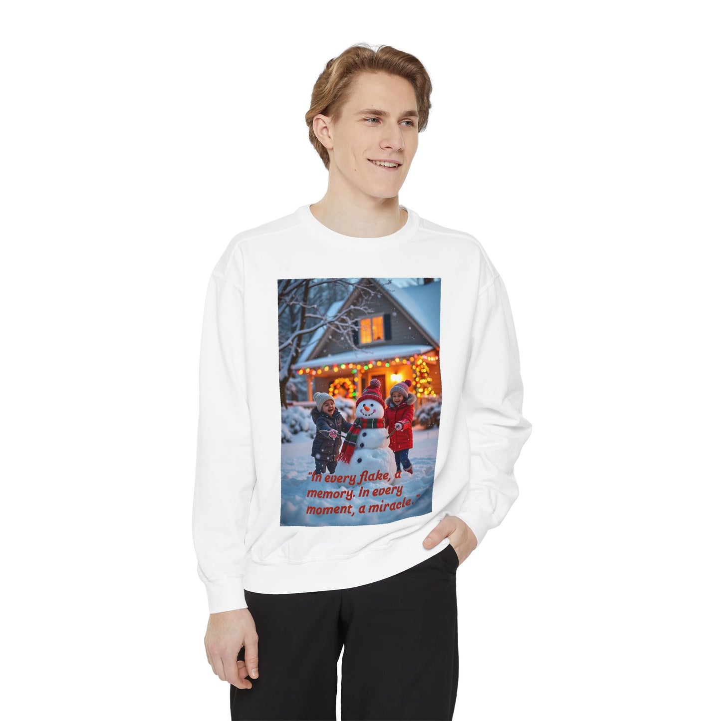 Unisex Garment-Dyed Sweatshirt