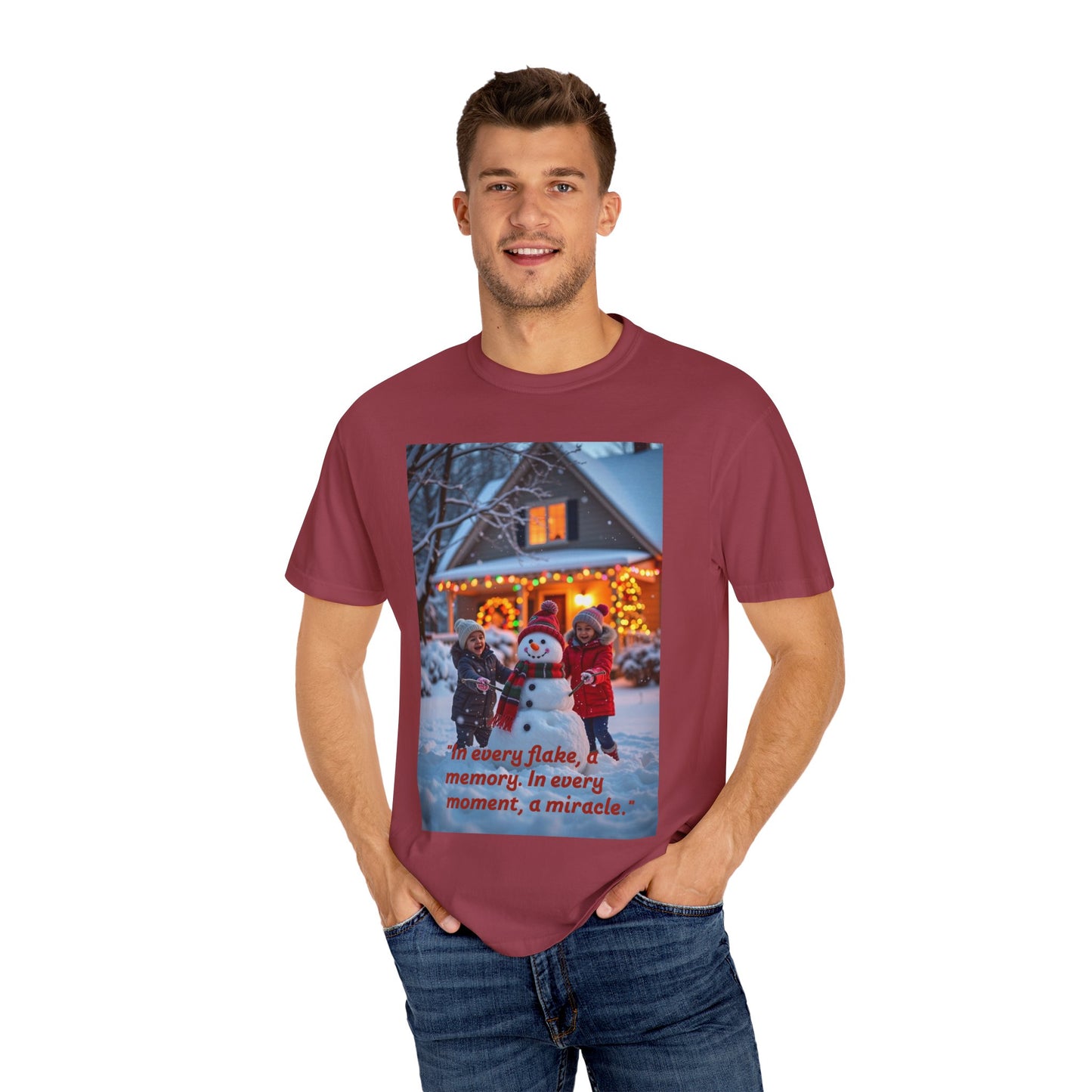 Cozy Winter Vibe T-shirt, Unisex Holiday Tee, Vintage Christmas Shirt, Perfect Gift for Family & Friends, Festive Casual Wear