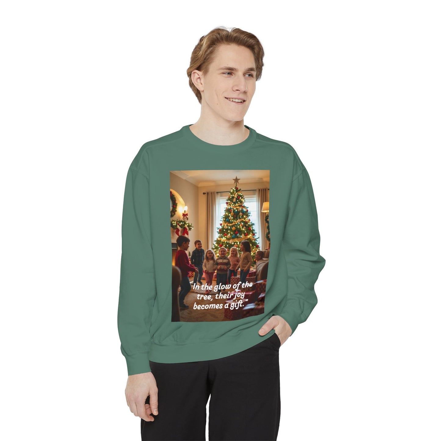 Unisex Garment-Dyed Sweatshirt 80