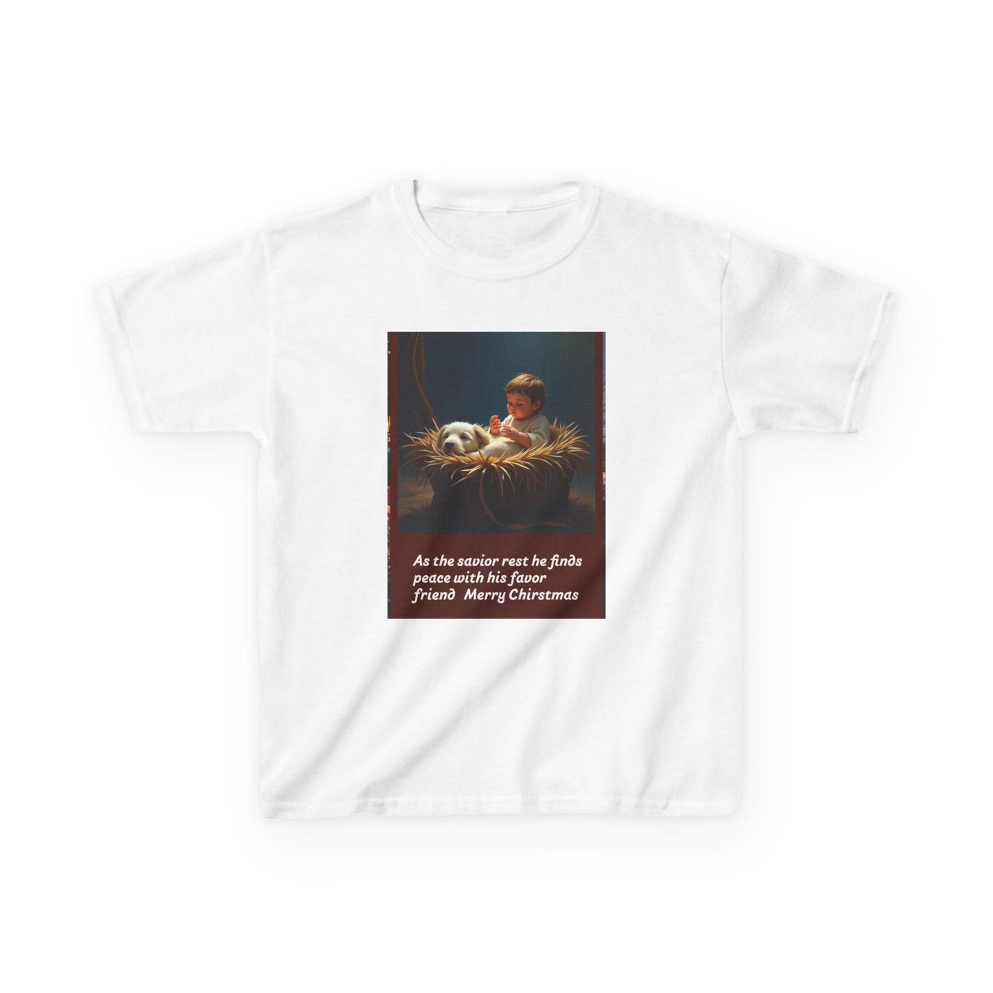 Kids Christmas Graphic Tee, Holiday Gift for Children, Cute Kids Shirt, Seasonal Apparel, Merry Christmas T-Shirt