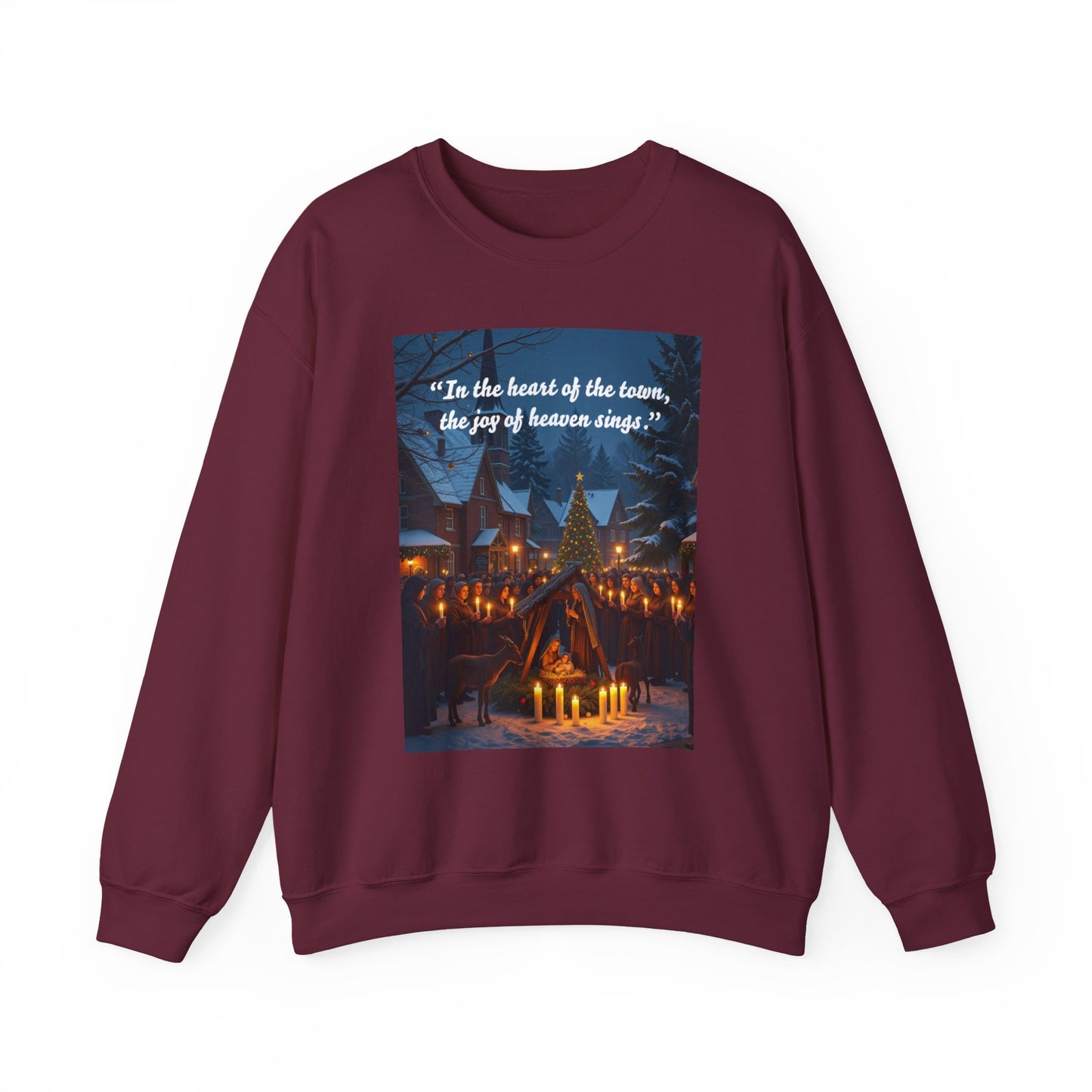 Cozy Holiday Sweatshirt, Festive Crewneck for Winter Celebrations, Gift for Loved Ones, Joyful Homewear, Christmas Sweater