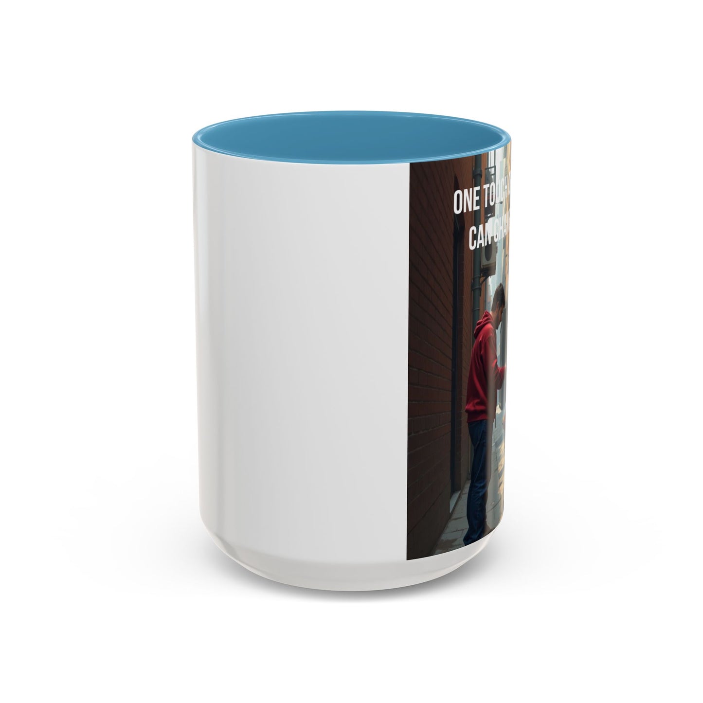 Kindness Quote Coffee Mug – "One Touch of Kindness Can Change a Soul" Accent Mug