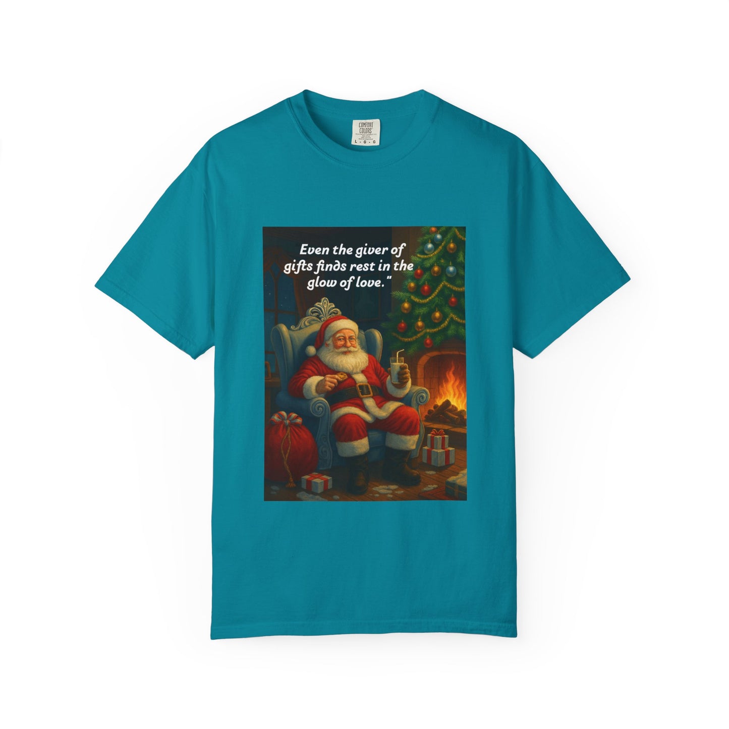 Cozy Holiday T-Shirt, Christmas Gift Tee, Santa Claus Shirt, Unisex Friends Apparel, Festive Fun T-Shirt, Gift for Him/Her