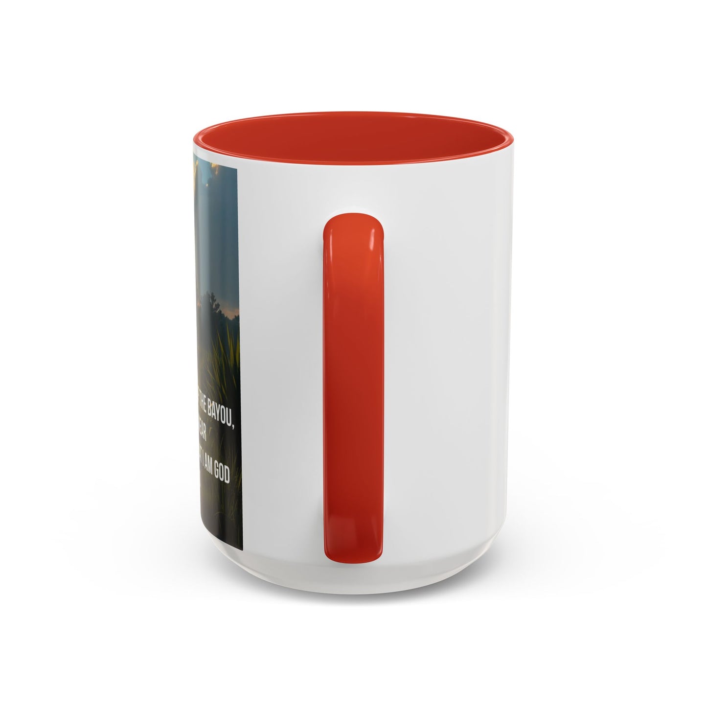 Inspirational Psalm 46:10 Coffee Mug — "Be Still" Accent Mug