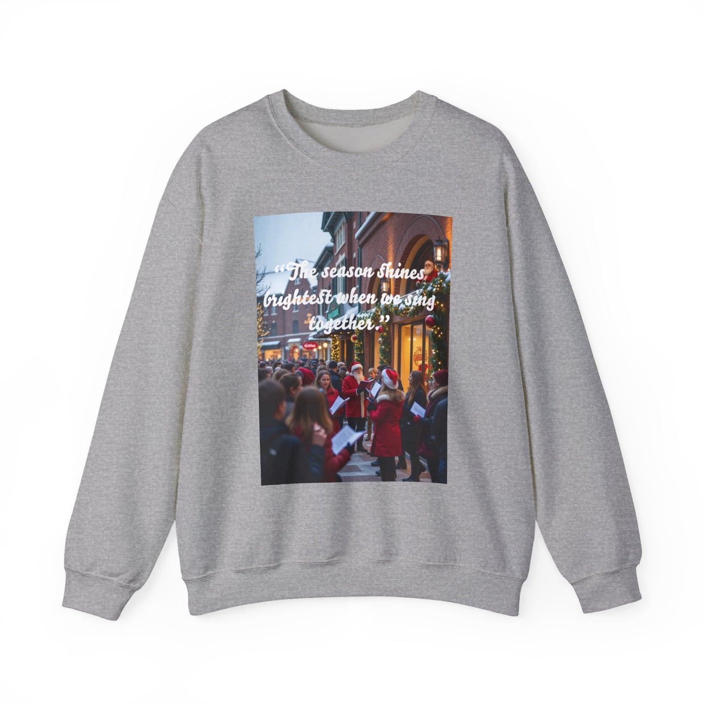 Cozy Holiday Sweatshirt, Unisex Crewneck for Christmas, Family Gatherings, Winter Celebrations, Gift Idea for Friends