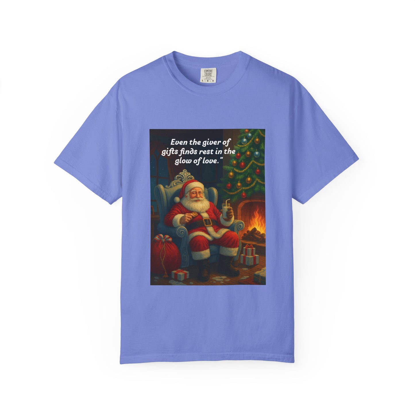 Cozy Santa T-Shirt | Holiday Gift, Christmas Apparel, Unisex Tee, Festive Outfit, Winter Casual Style