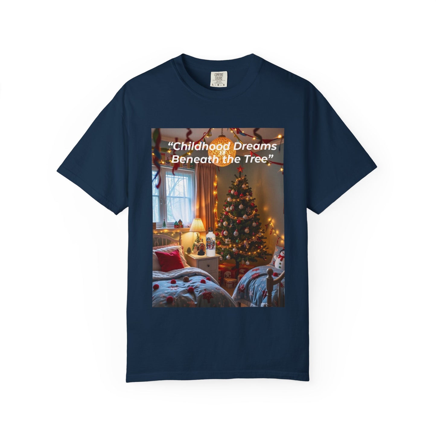 Holiday T-Shirt, Cozy Christmas Tee, Childhoood Memories Unisex Shirt, Festive Gift, Winter Apparel
