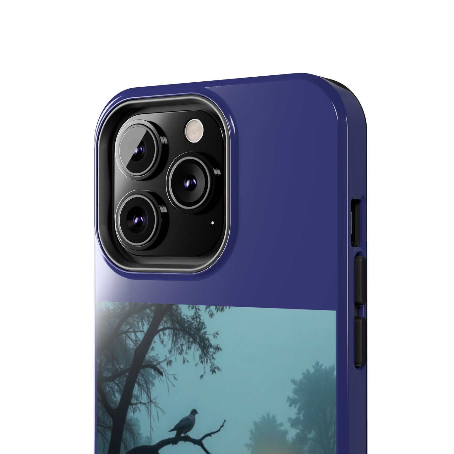 Tough Phone Case — 'In the stillness of the night the Bayou whispers his Name' Moody Bayou Cross Design