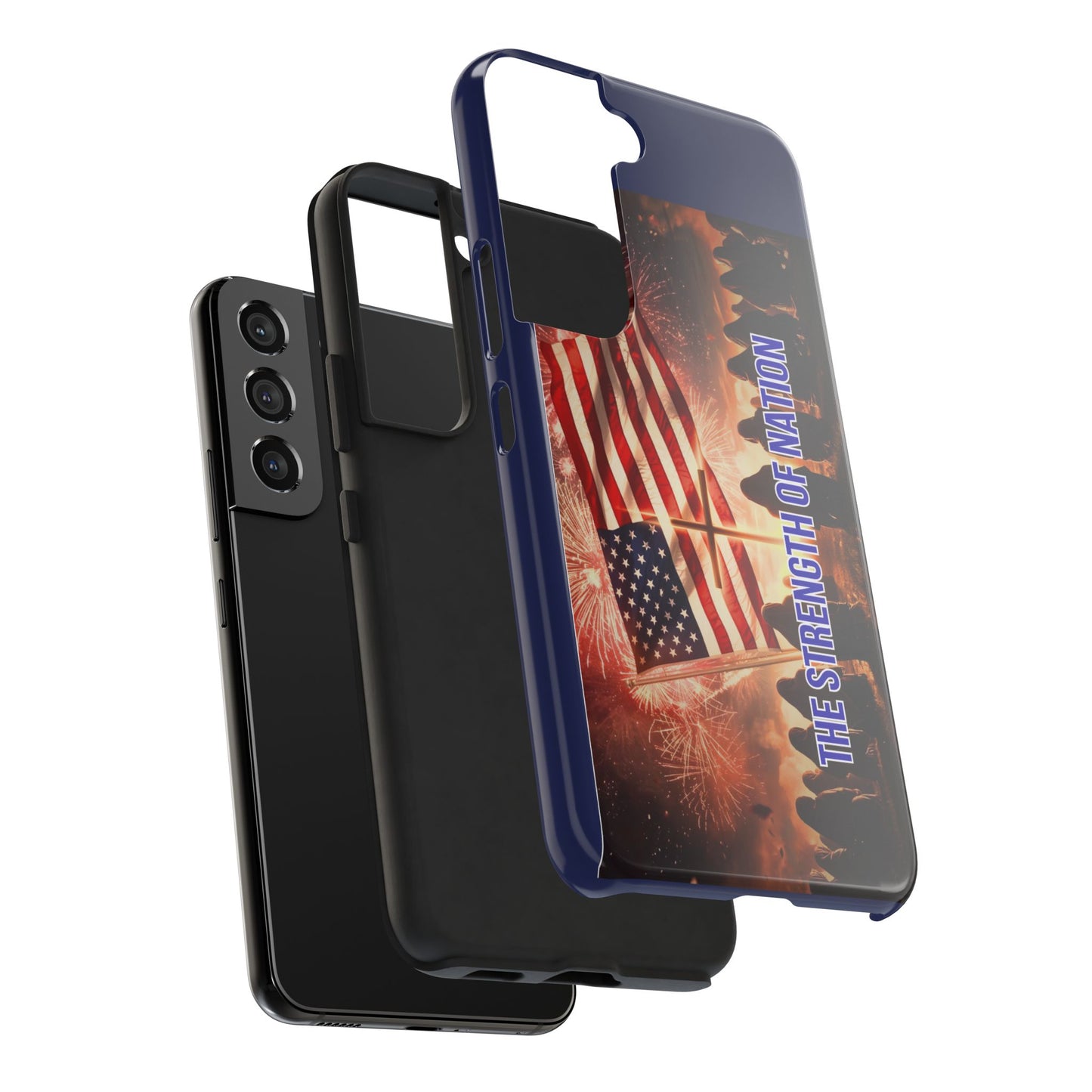 Patriotic 'The Strength of Nation' Tough Phone Case