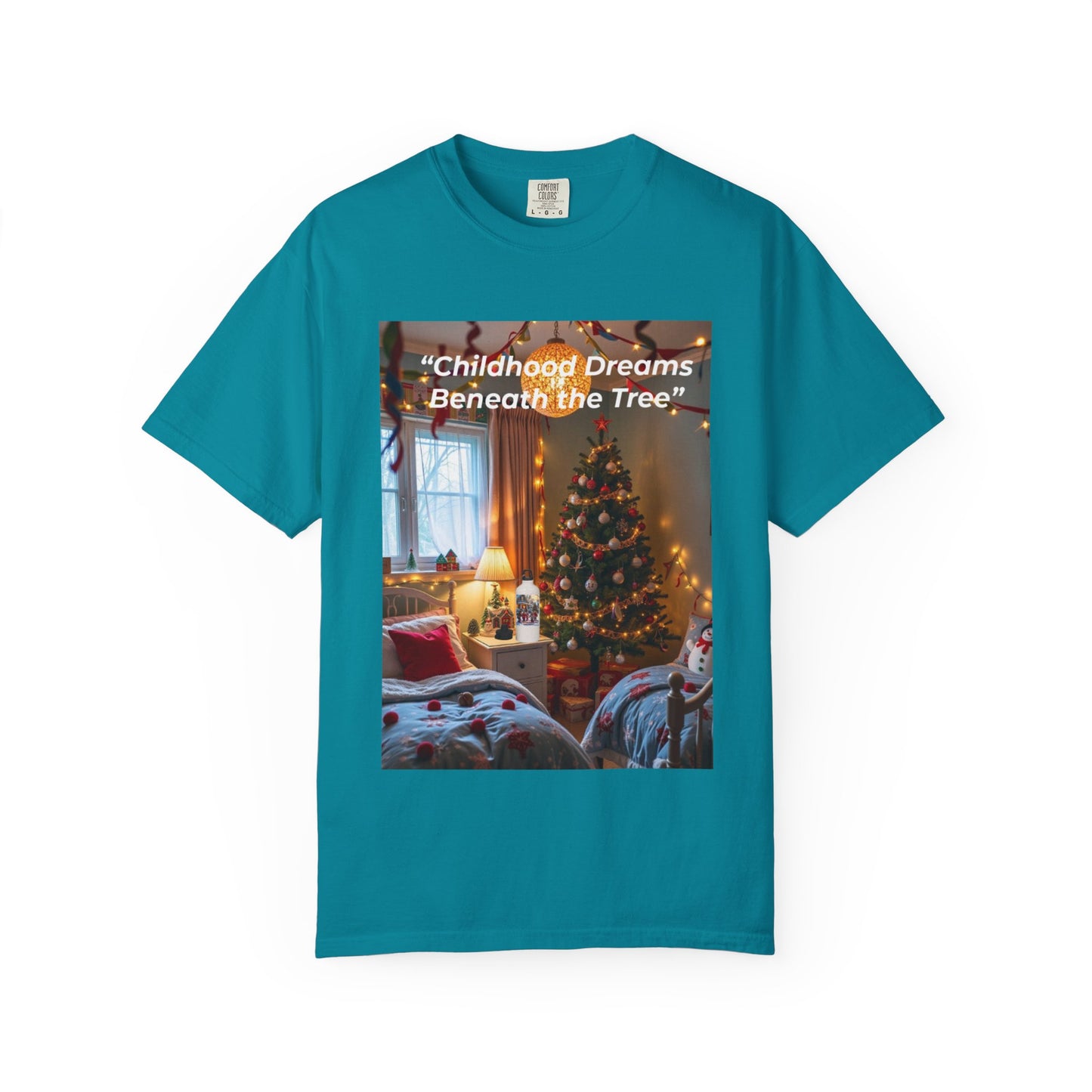 Holiday T-Shirt, Cozy Christmas Tee, Childhoood Memories Unisex Shirt, Festive Gift, Winter Apparel