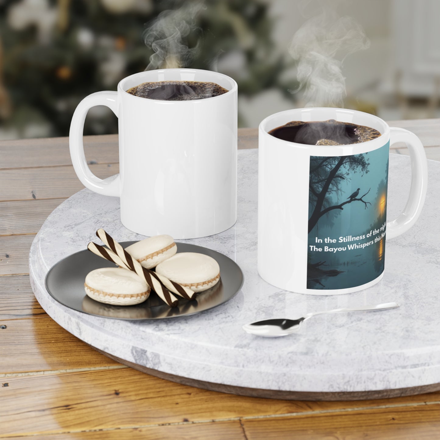 Coffee Mug — Cozy Night Forest Ceramic Mug (11/15/20oz)