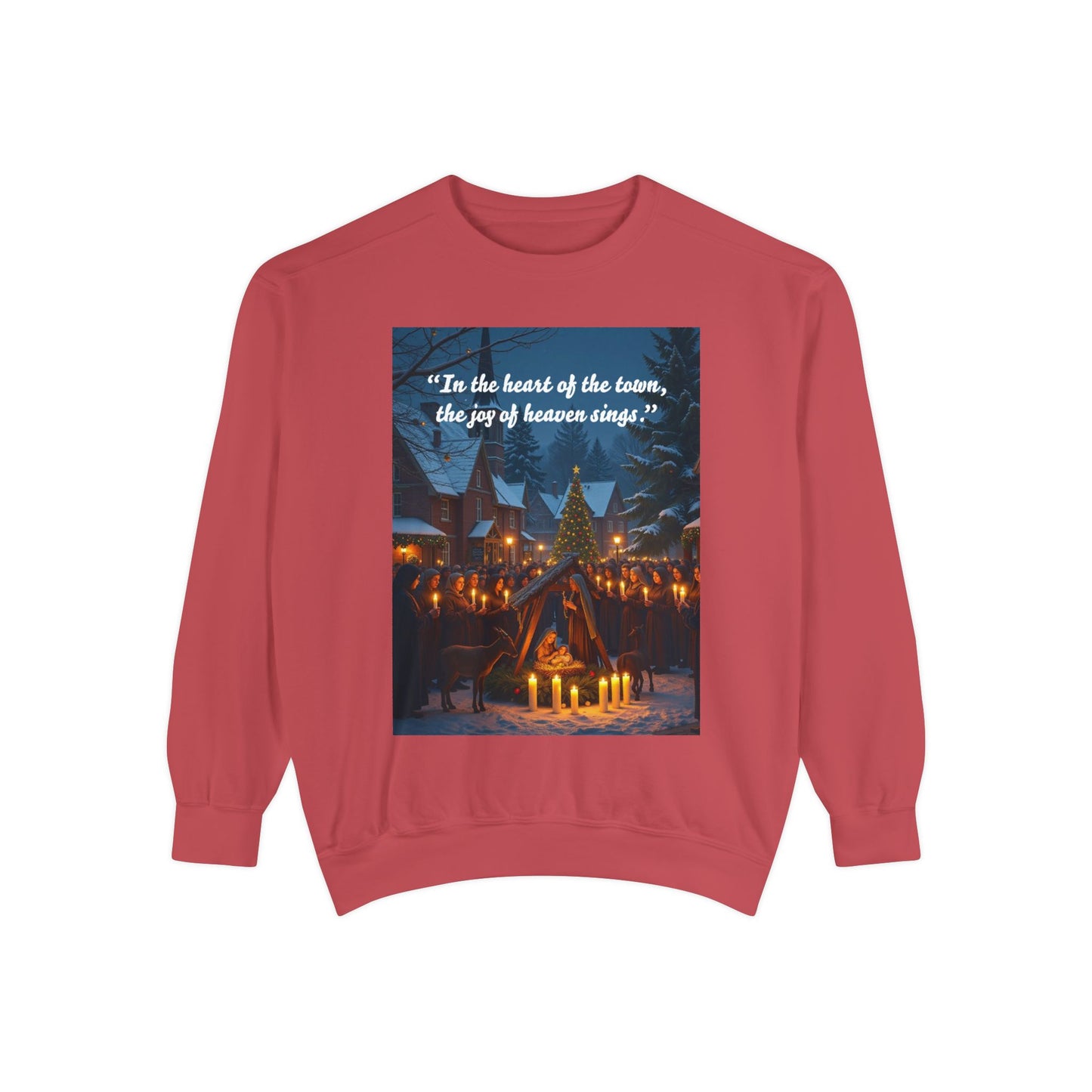 Unisex Garment-Dyed Sweatshirt 101