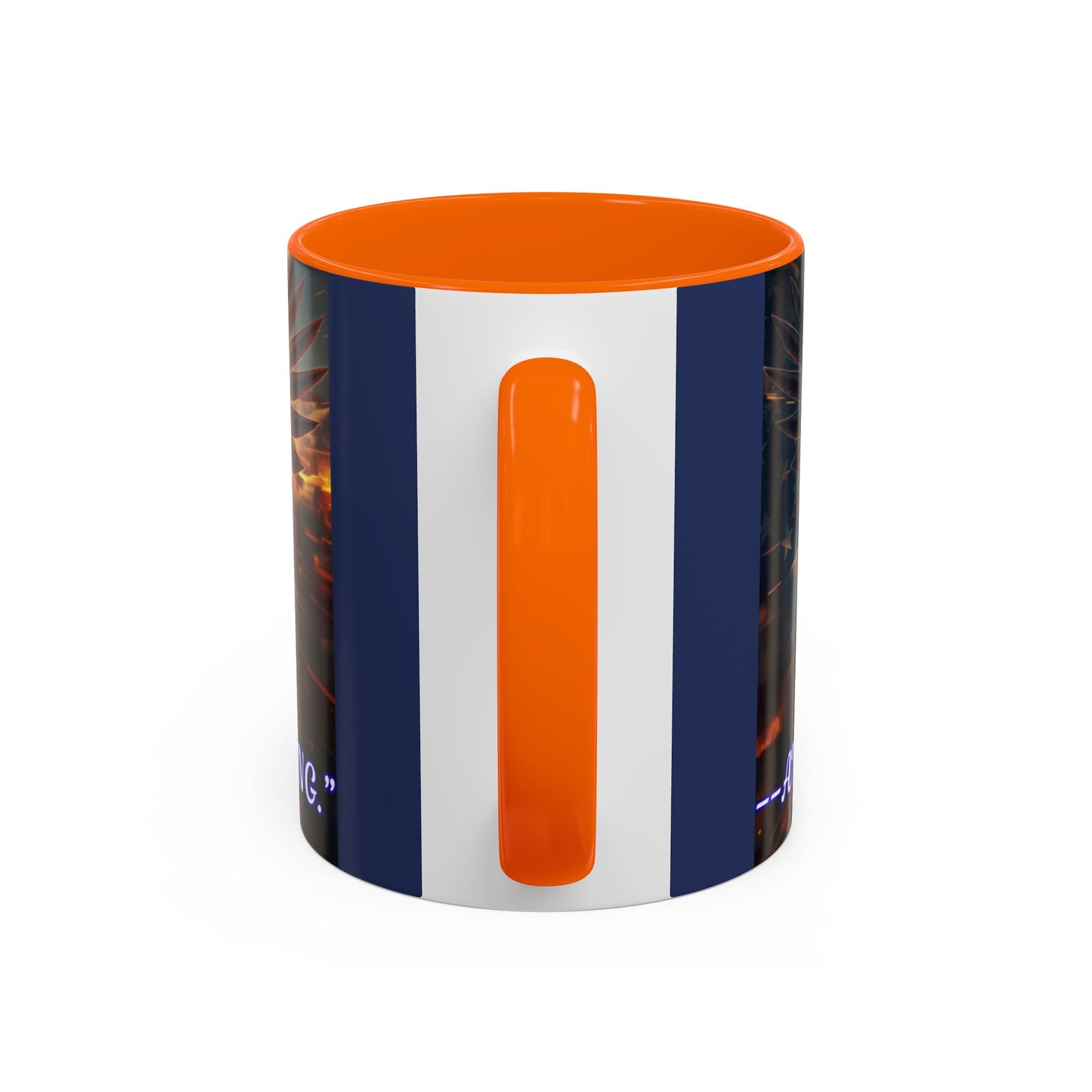 Patriotic Eagle Coffee Mug – "250 Years of Freedom" Accent Mug