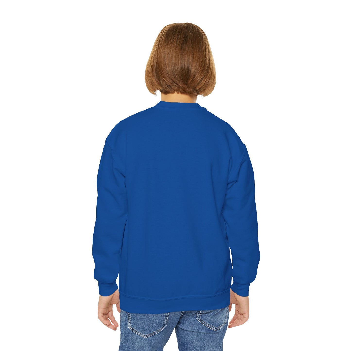 Youth Holiday Crewneck Sweatshirt, Festive Sweatshirt, Christmas Outfits for Kids, Religious Gift for Young Ones, Cozy Winter Apparel, [...]