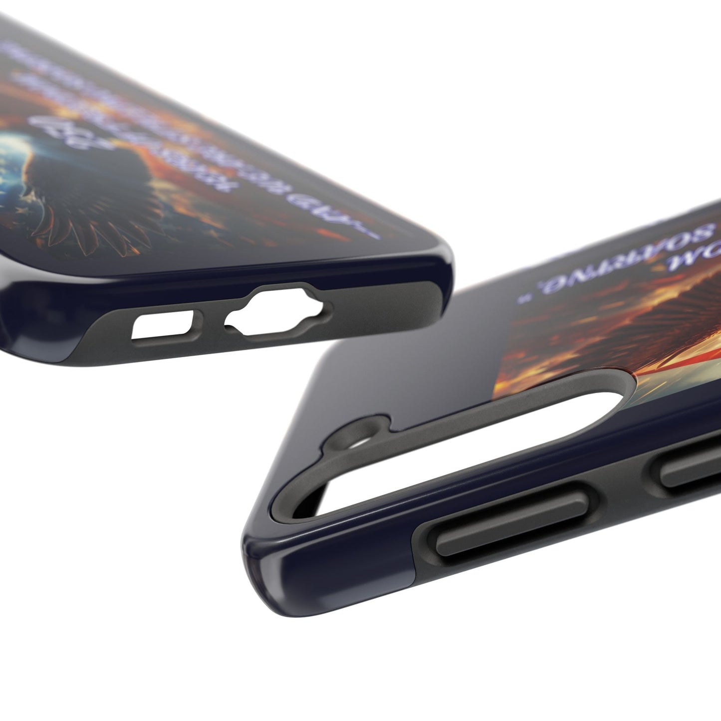 Patriotic Eagle Phone Case — "250 Years of Freedom" Durable Protective Case