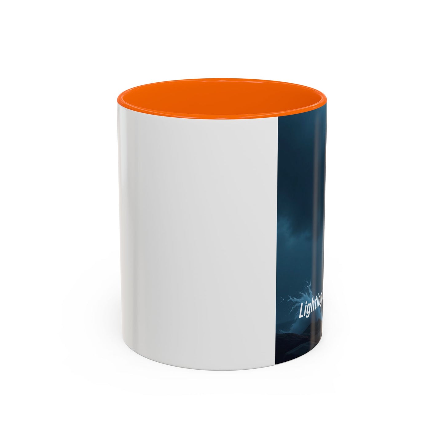 Lighthouse Coffee Mug - "Lighting the Way Home to Safety" Accent Mug
