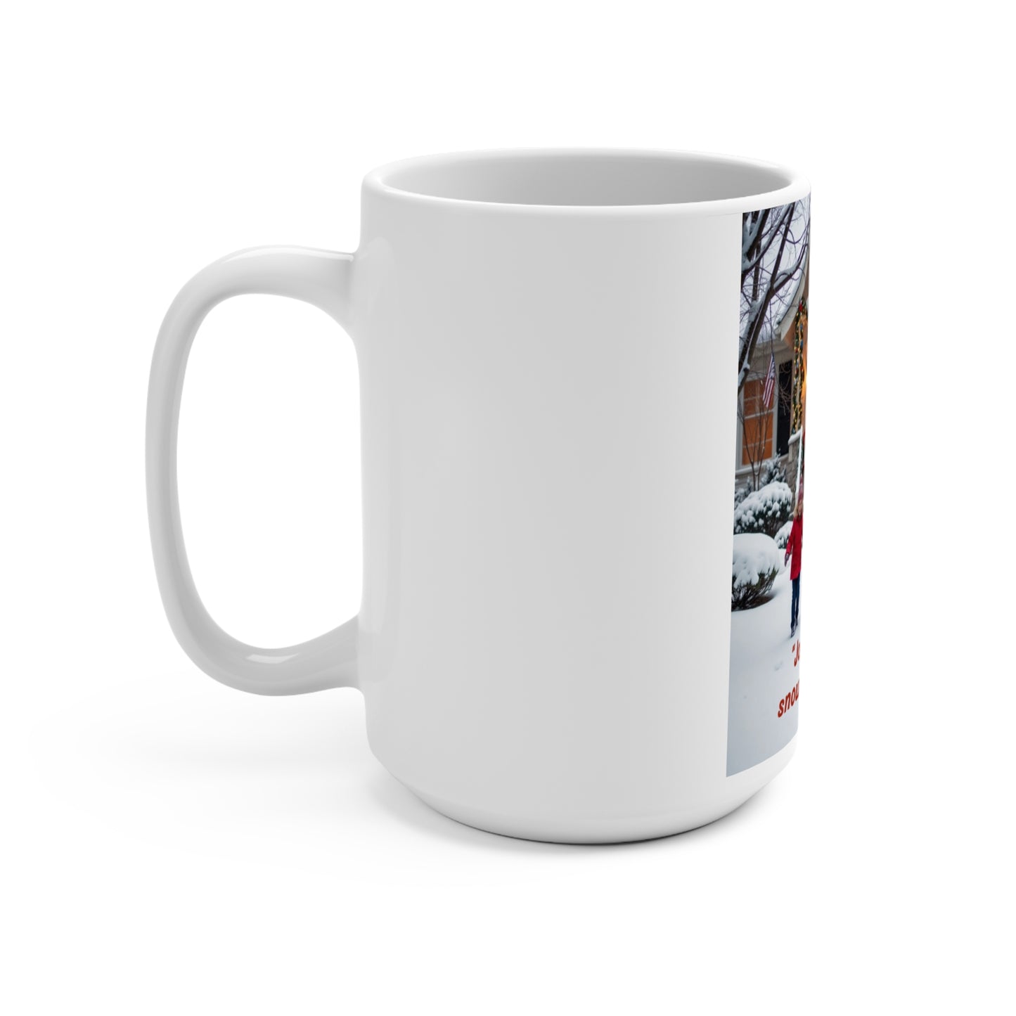 Joyful Winter Mug - Perfect for Christmas, Family Gatherings, Hot Cocoa, Gifts, Holiday Cheer 121