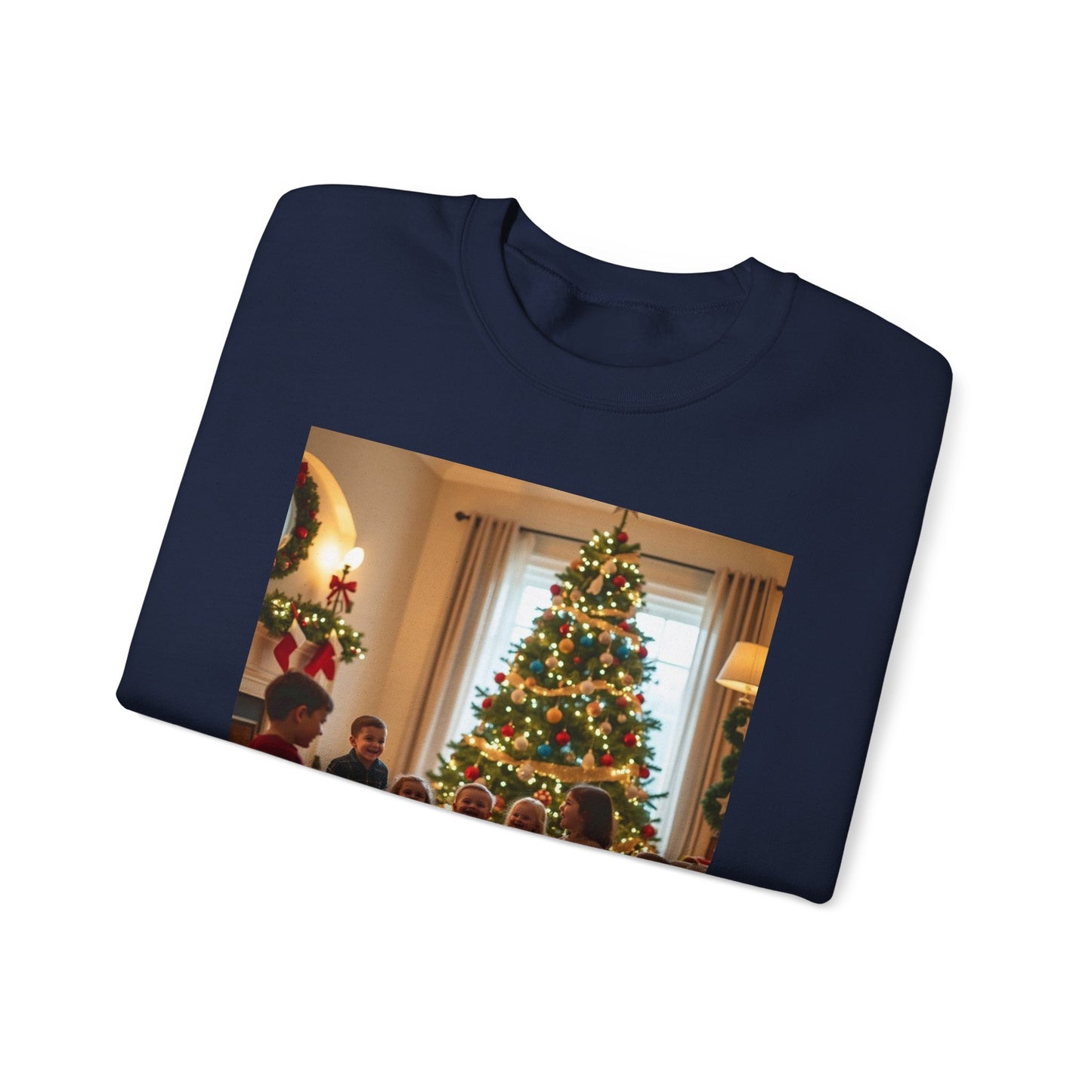 Cozy Holiday Crewneck Sweatshirt - Perfect for Christmas Gatherings, Family Celebrations, and Gift Giving