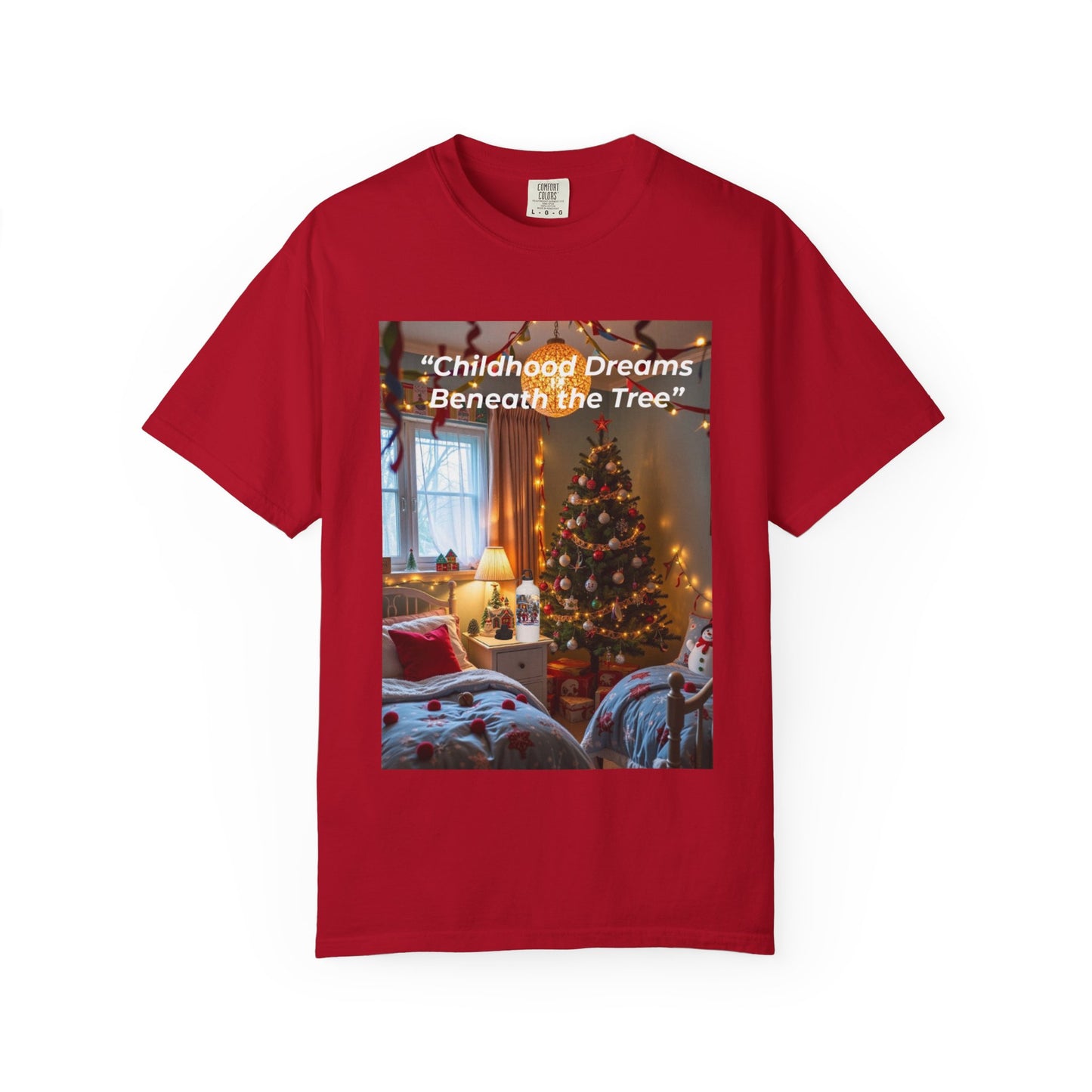 Holiday T-Shirt, Cozy Christmas Tee, Childhoood Memories Unisex Shirt, Festive Gift, Winter Apparel