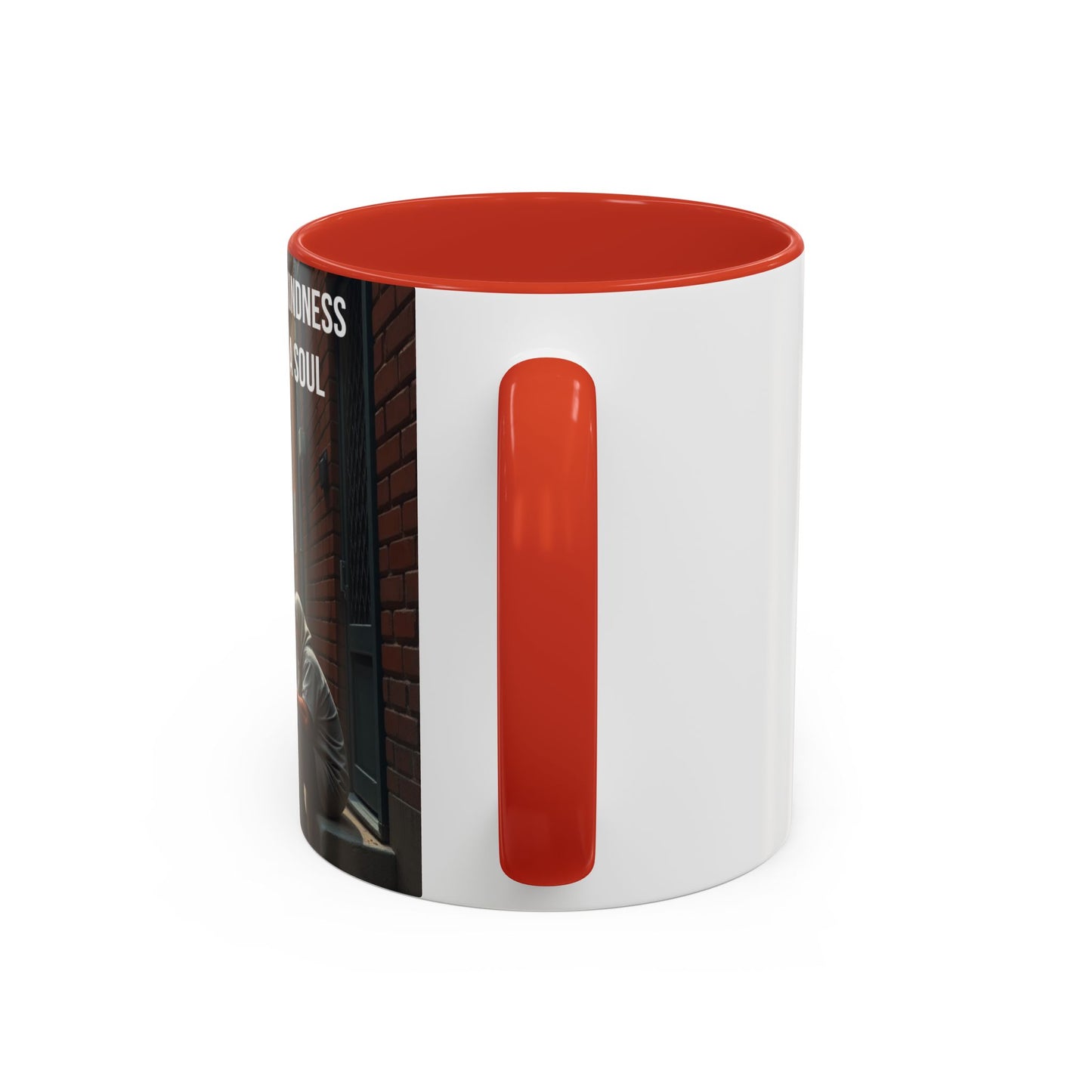Kindness Quote Coffee Mug – "One Touch of Kindness Can Change a Soul" Accent Mug