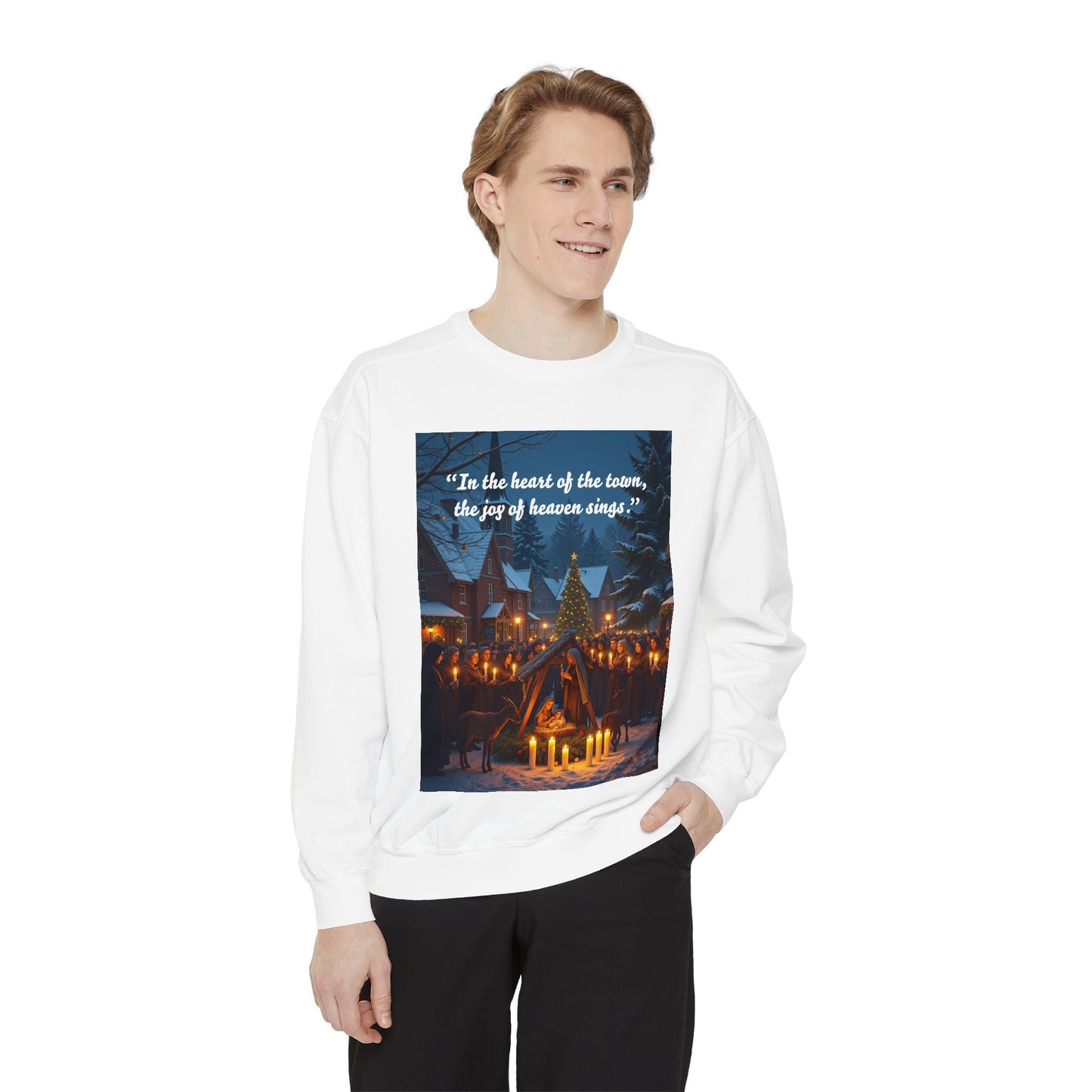 Unisex Garment-Dyed Sweatshirt 101