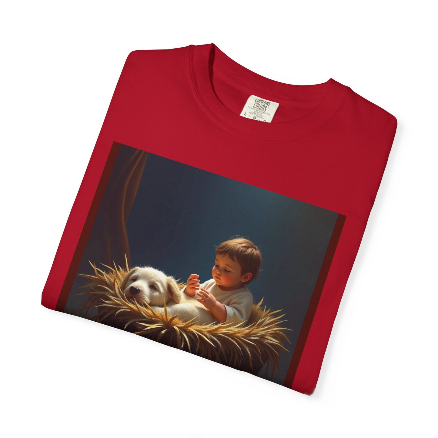 Unisex Christmas T-Shirt, Holiday Spirit Tee, Cozy Garment-Dyed Top, Festive Gift, Seasonal Wear
