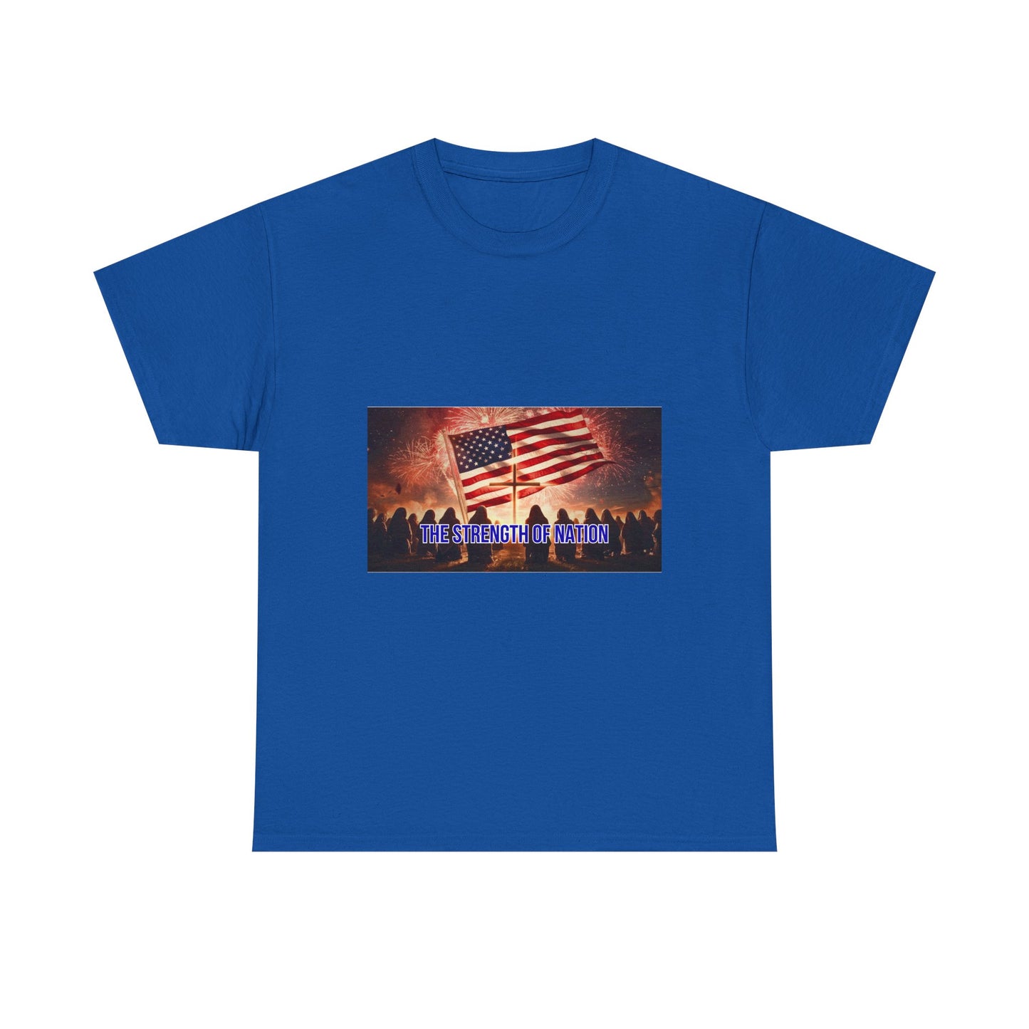 American Flag Tee — "One Nation Under God" Patriotic Cotton T-Shirt