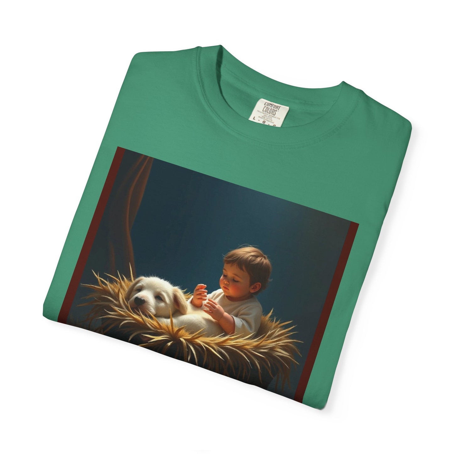 Unisex Christmas T-Shirt, Holiday Spirit Tee, Cozy Garment-Dyed Top, Festive Gift, Seasonal Wear