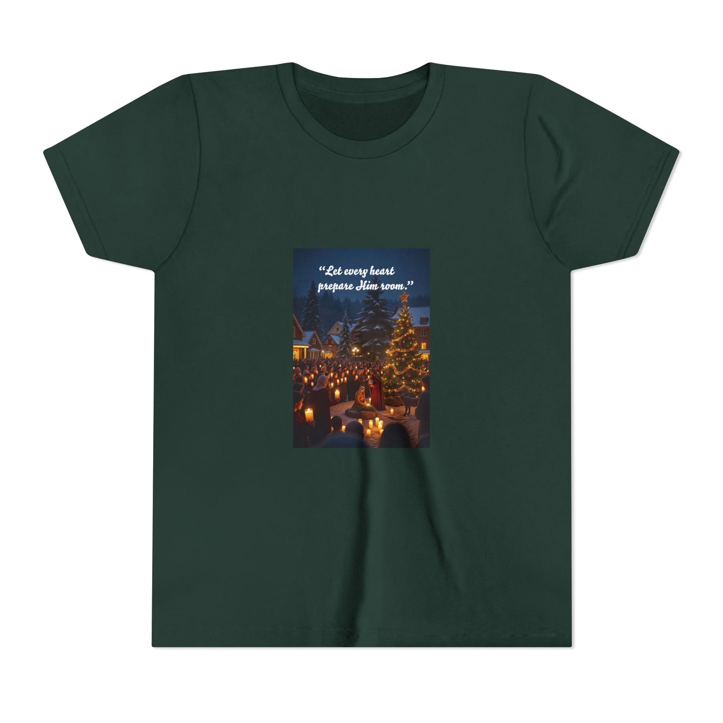 Youth Holiday Quote Tee - Festive Youth Shirt, Christmas Gift, Inspirational Tee, Seasonal Wear, Kid's Clothing