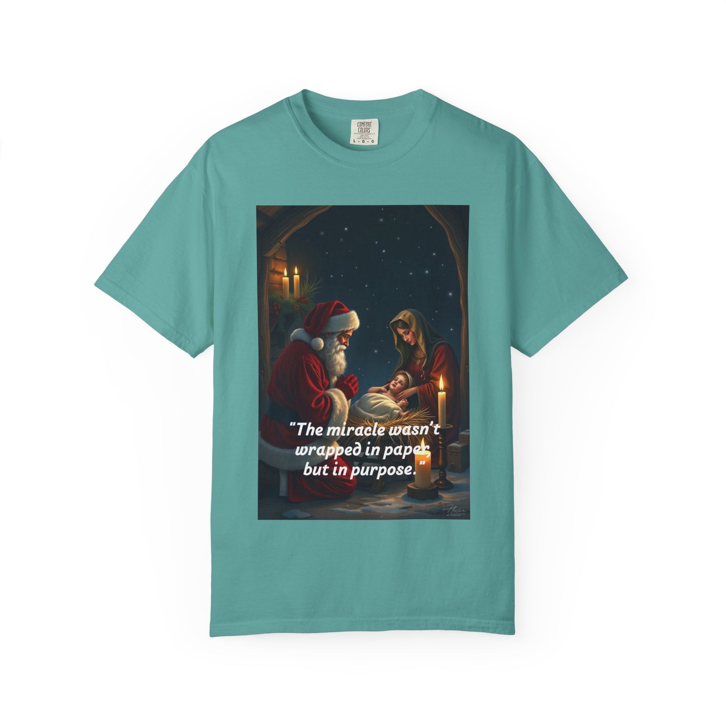 Christmas Miracle T-Shirt, Unisex Holiday Tee, Gift for Men and Women, Festive Apparel, Unique Christmas Present, Cozy and Comfortable Wear