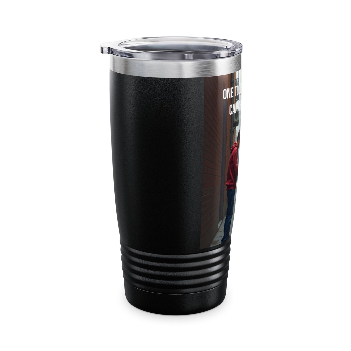20oz Ringneck Tumbler – 'One Touch of Kindness Can Change a Soul' Inspirational Travel Mug