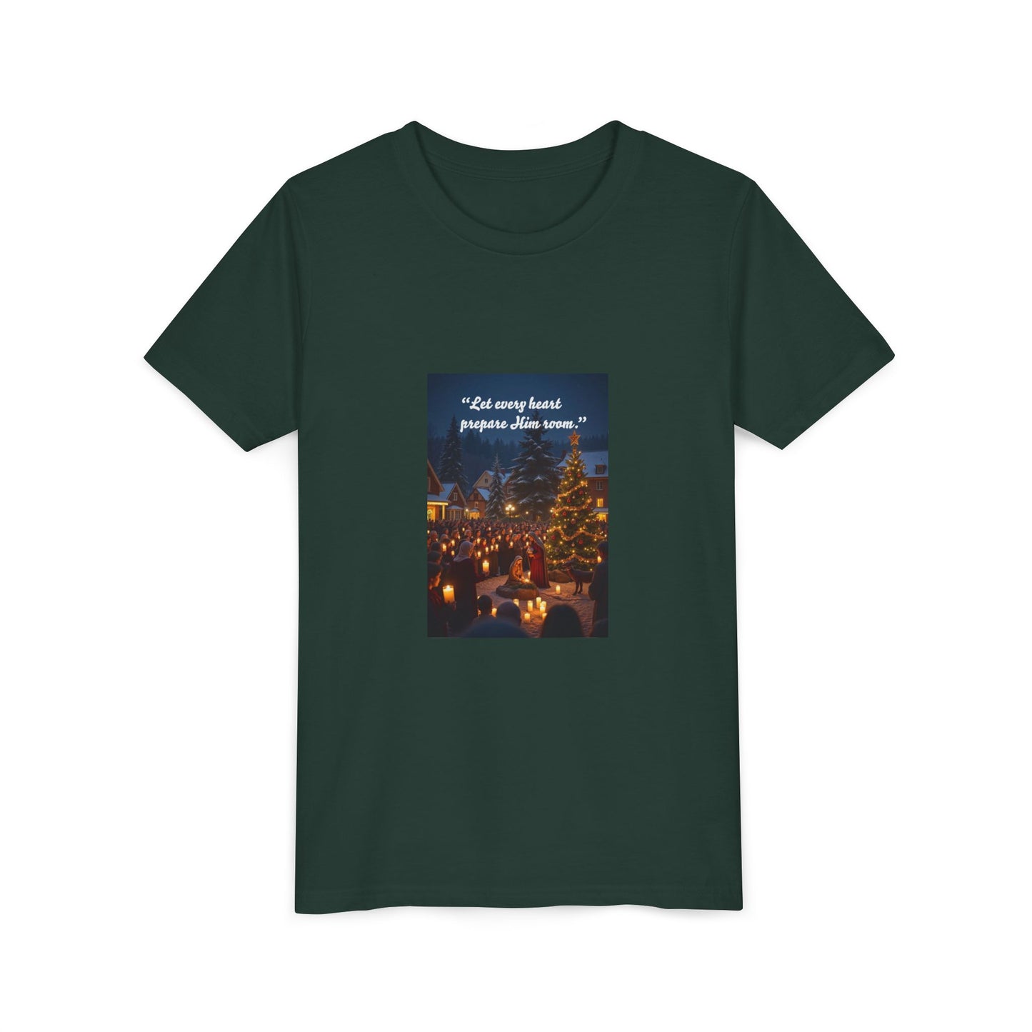 Youth Holiday Quote Tee - Festive Youth Shirt, Christmas Gift, Inspirational Tee, Seasonal Wear, Kid's Clothing