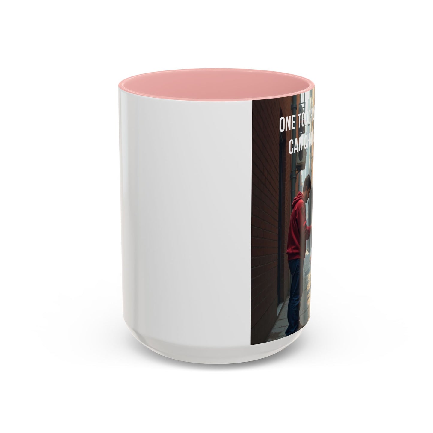 Kindness Quote Coffee Mug – "One Touch of Kindness Can Change a Soul" Accent Mug